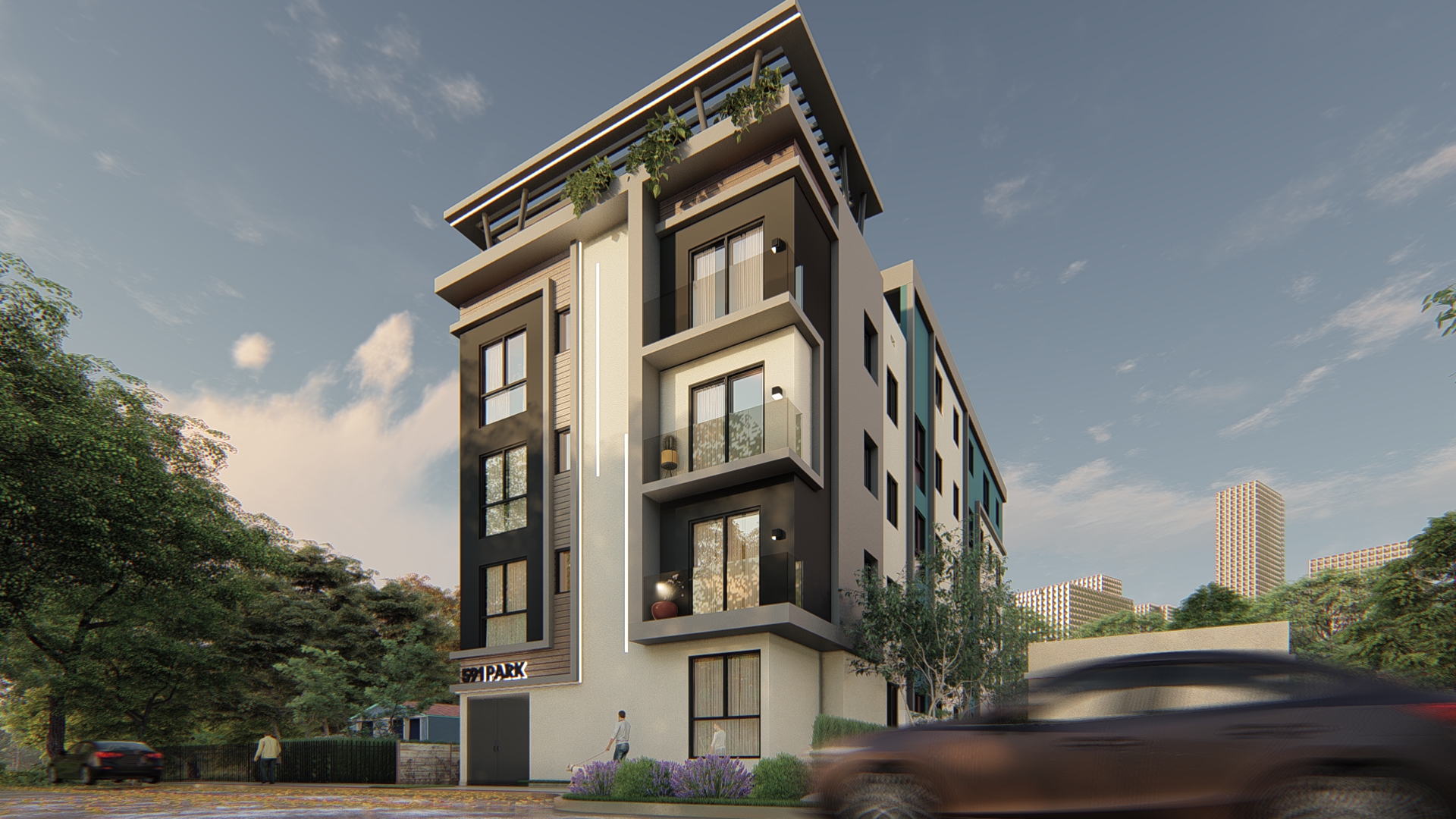 591 park rightview Day