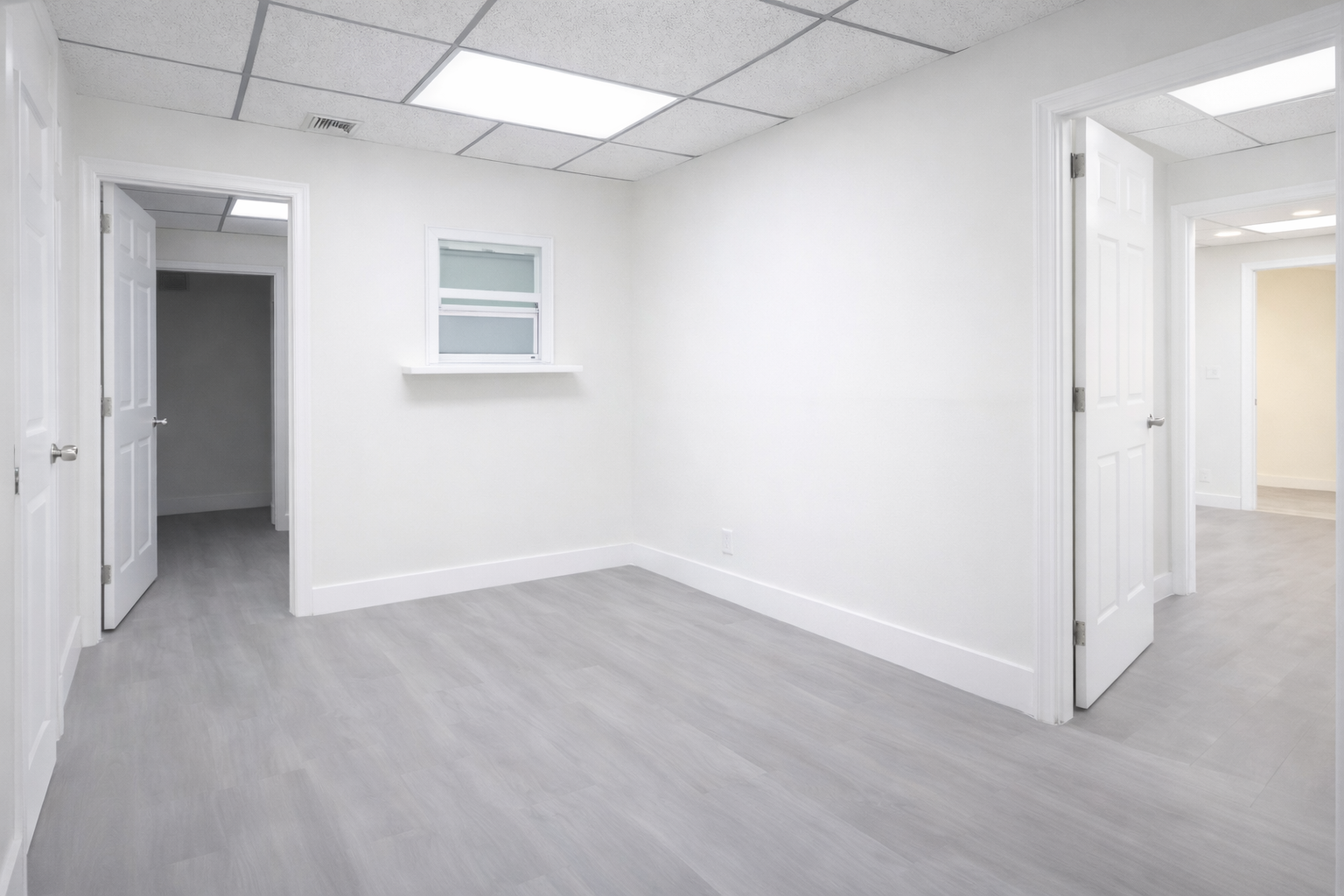 Bright and clean office interior